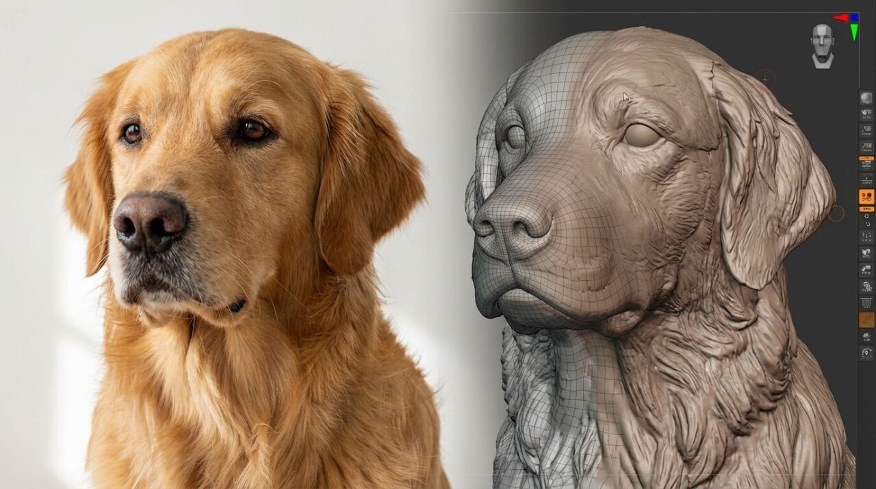 Transformez la photo de votre animal de compagnie en une sculpture 3D unique et personnalisée. Immortalisez vos souvenirs avec précision et créativité.