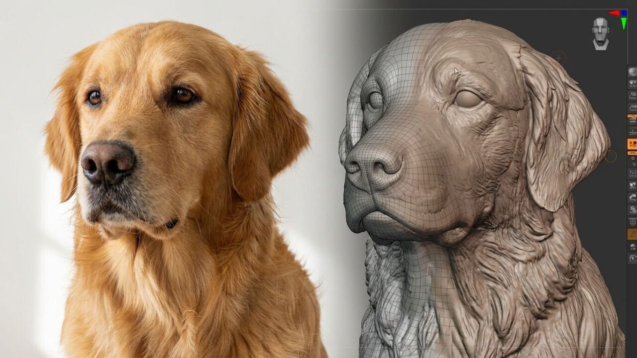 Sculptez votre animal de compagnie en 3D à partir d'une photo