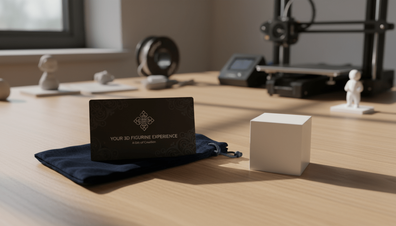 découvrez comment offrir une figurine 3d même sans photo grâce à notre solution de carte cadeau, une idée pratique et originale pour faire plaisir en toute simplicité.