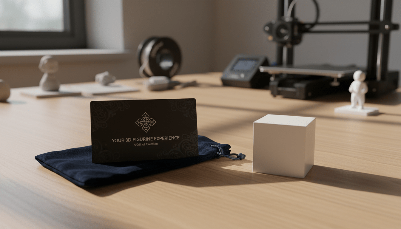 découvrez comment offrir une figurine 3d même sans photo grâce à notre solution de carte cadeau, une idée pratique et originale pour faire plaisir en toute simplicité.