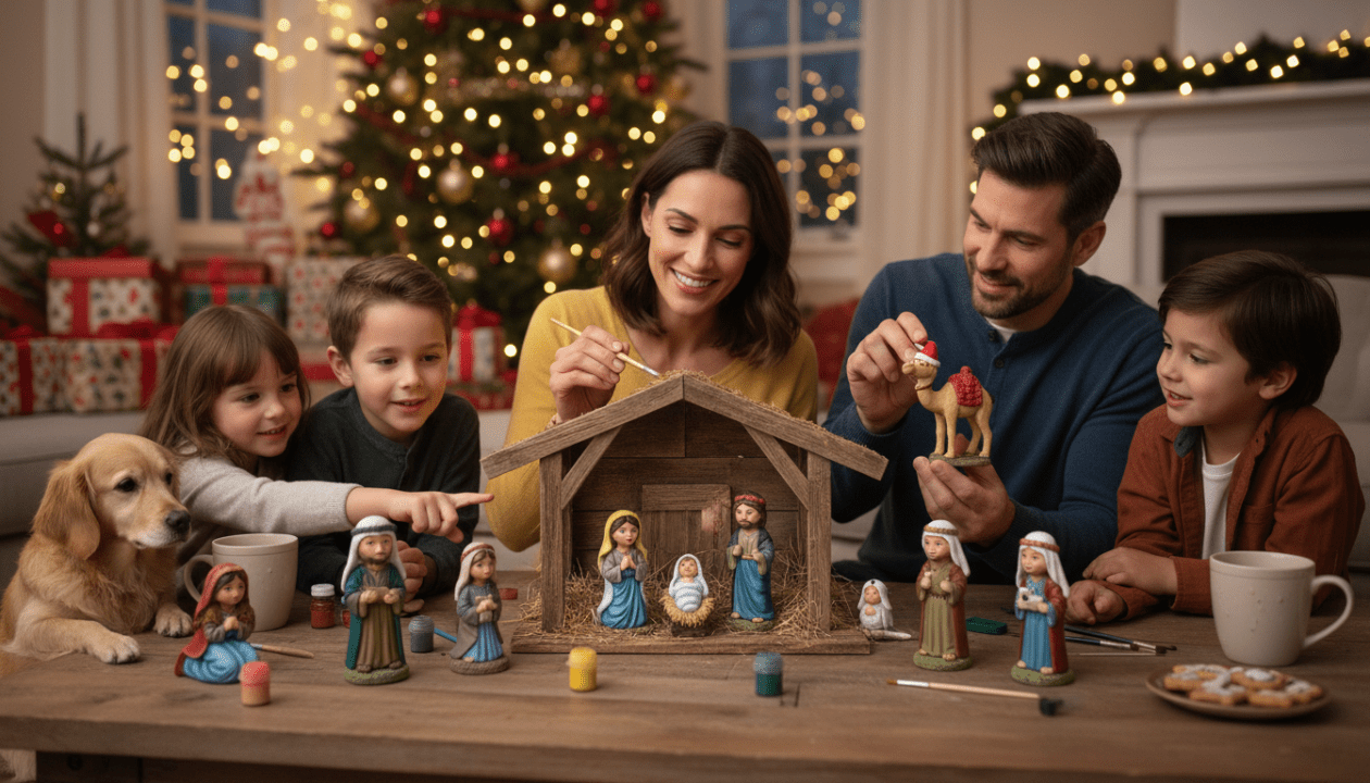 découvrez comment créer une crèche vivante unique pour noël en famille avec vos propres figurines. une activité créative et festive pour partager des moments inoubliables.