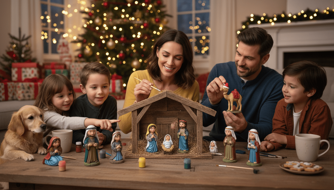 découvrez comment créer une crèche vivante unique pour noël en famille avec vos propres figurines. une activité créative et festive pour partager des moments inoubliables.