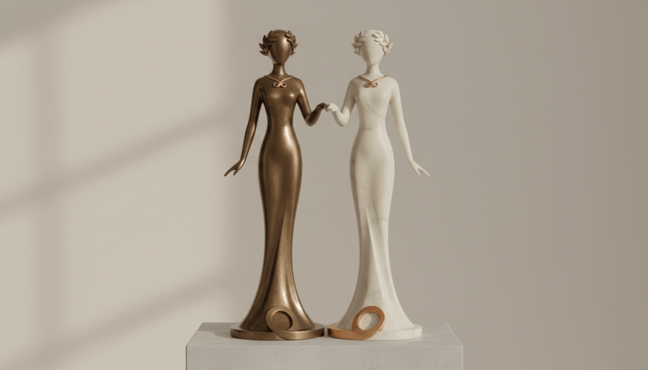 découvrez des statuettes originales parfaites comme cadeau pour jumeaux, célébrant leur lien unique et leur duo exceptionnel.