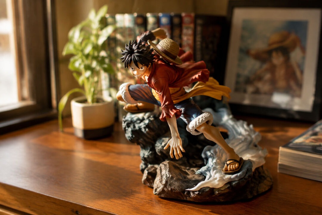 Figurine manga résine personnalisée transformant une personne en véritable héros de manga